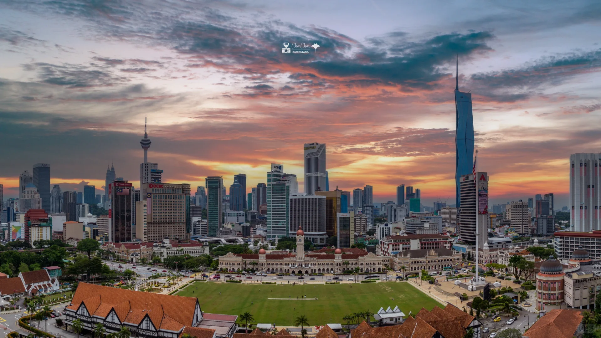 吉隆坡独立广场的日出｜吉隆坡旅行