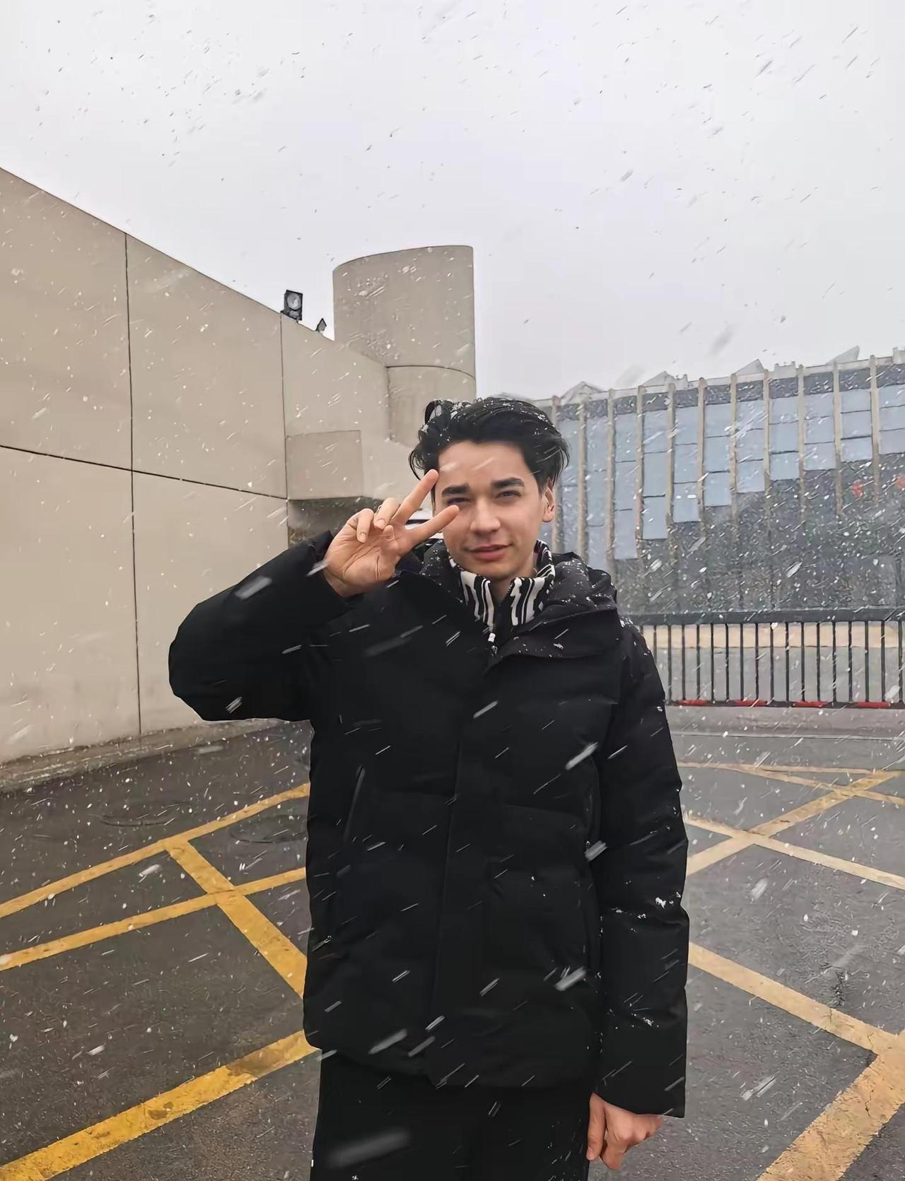 北京下雪了 一切ok💪🏽👌🏽👍🏽北京下雪