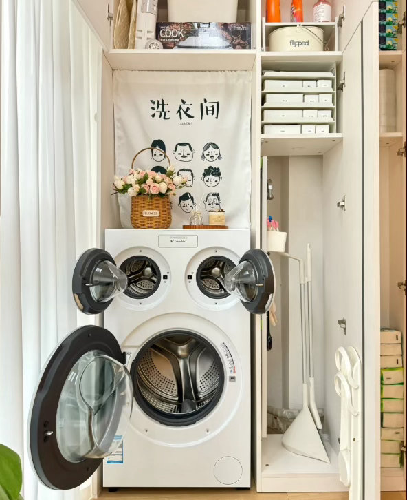 青岛海边办了一场懒人聚会看到懒人聚会，瞬间被种草氛围打动。懒人三筒洗衣机内衣外衣