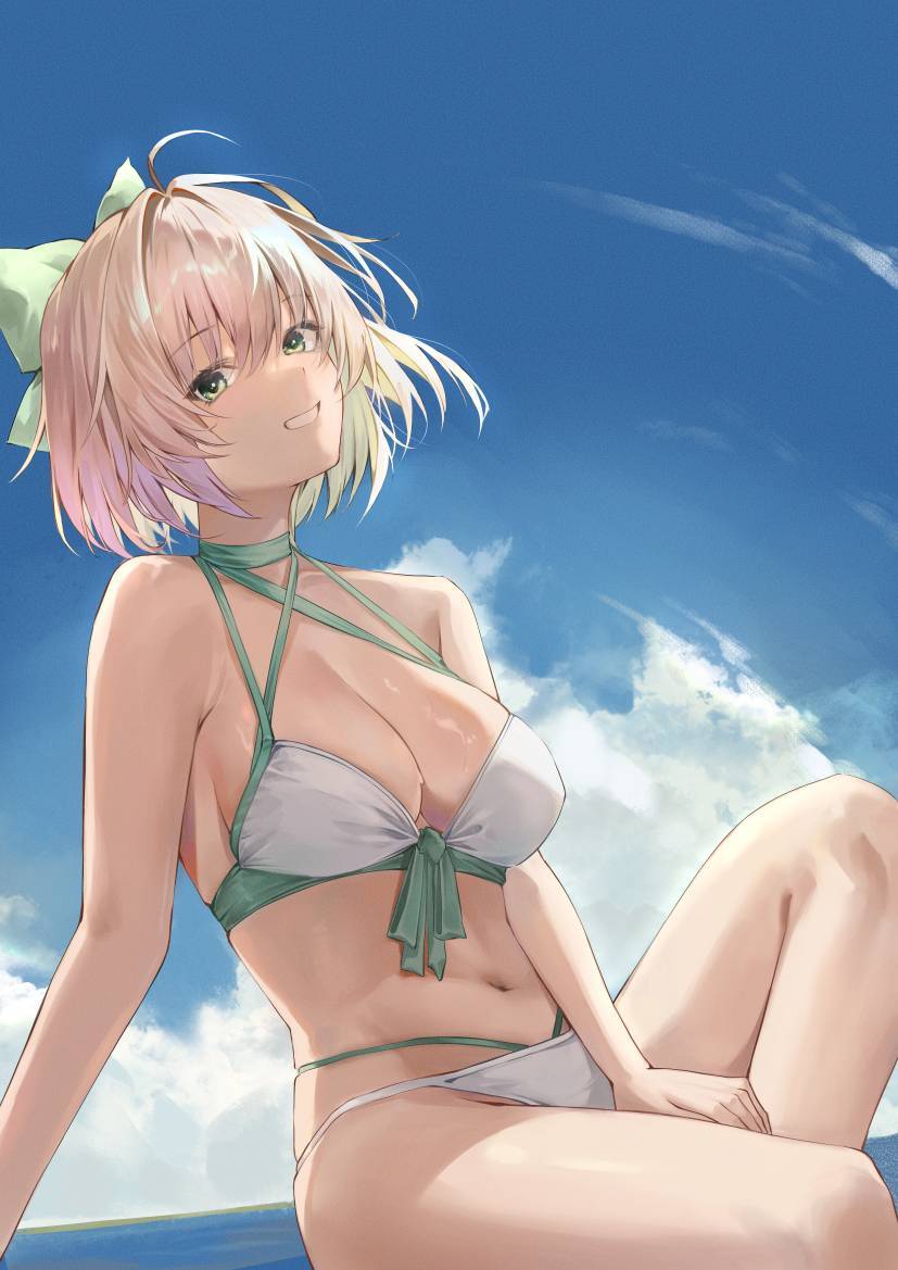 冲田总司——Fate/GrandOrder——画师: 竜胆，网页链接