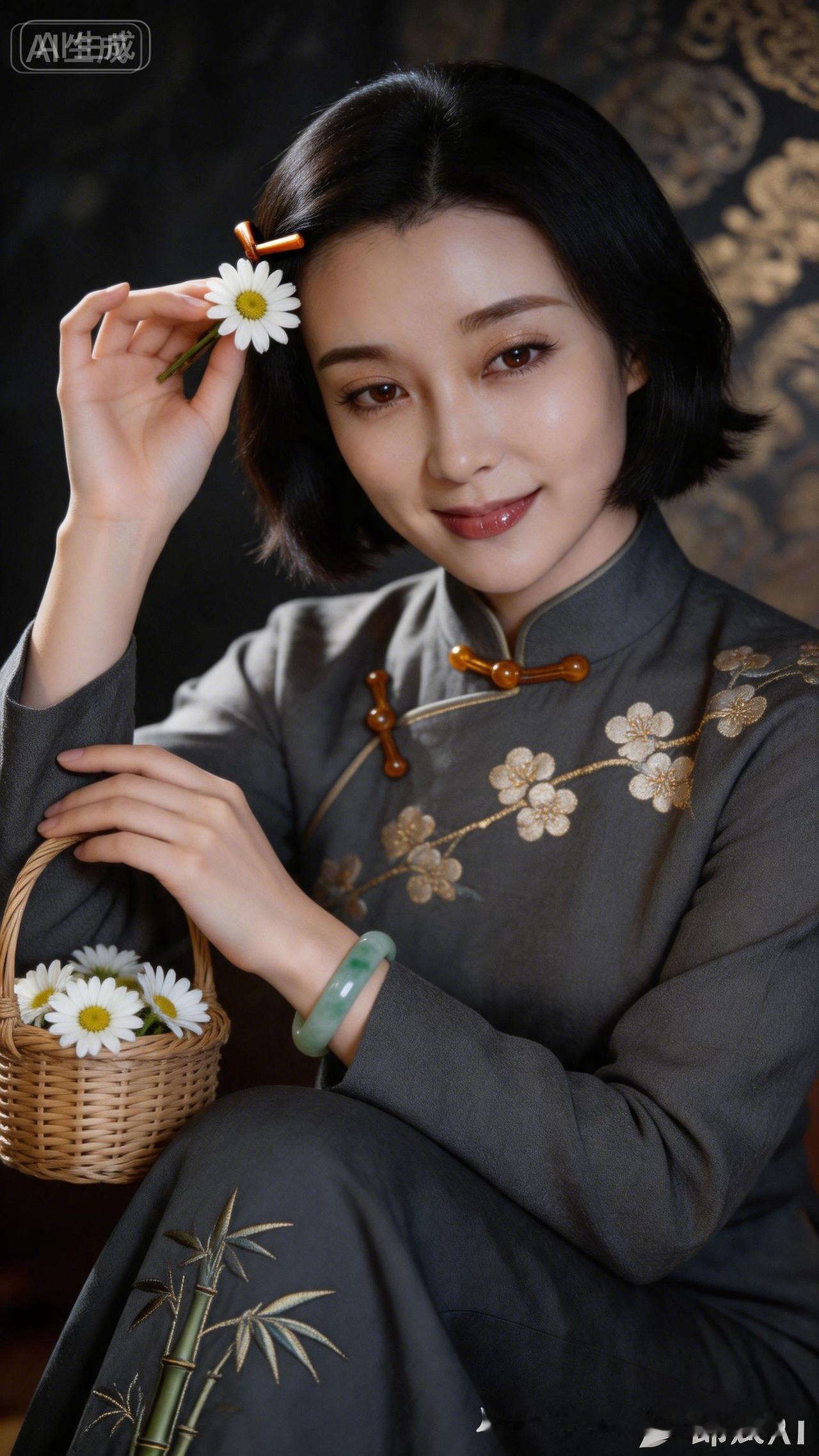 温柔时光，静享花语，感受东方之美。