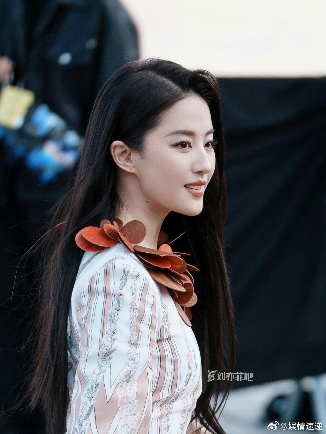 秀场碰到刘亦菲可以 