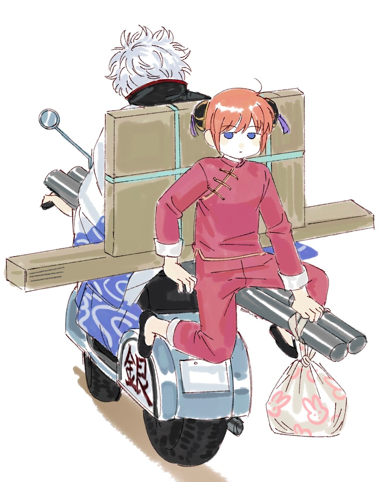 银魂 采购回家路上画师：ena33333333 ​​​