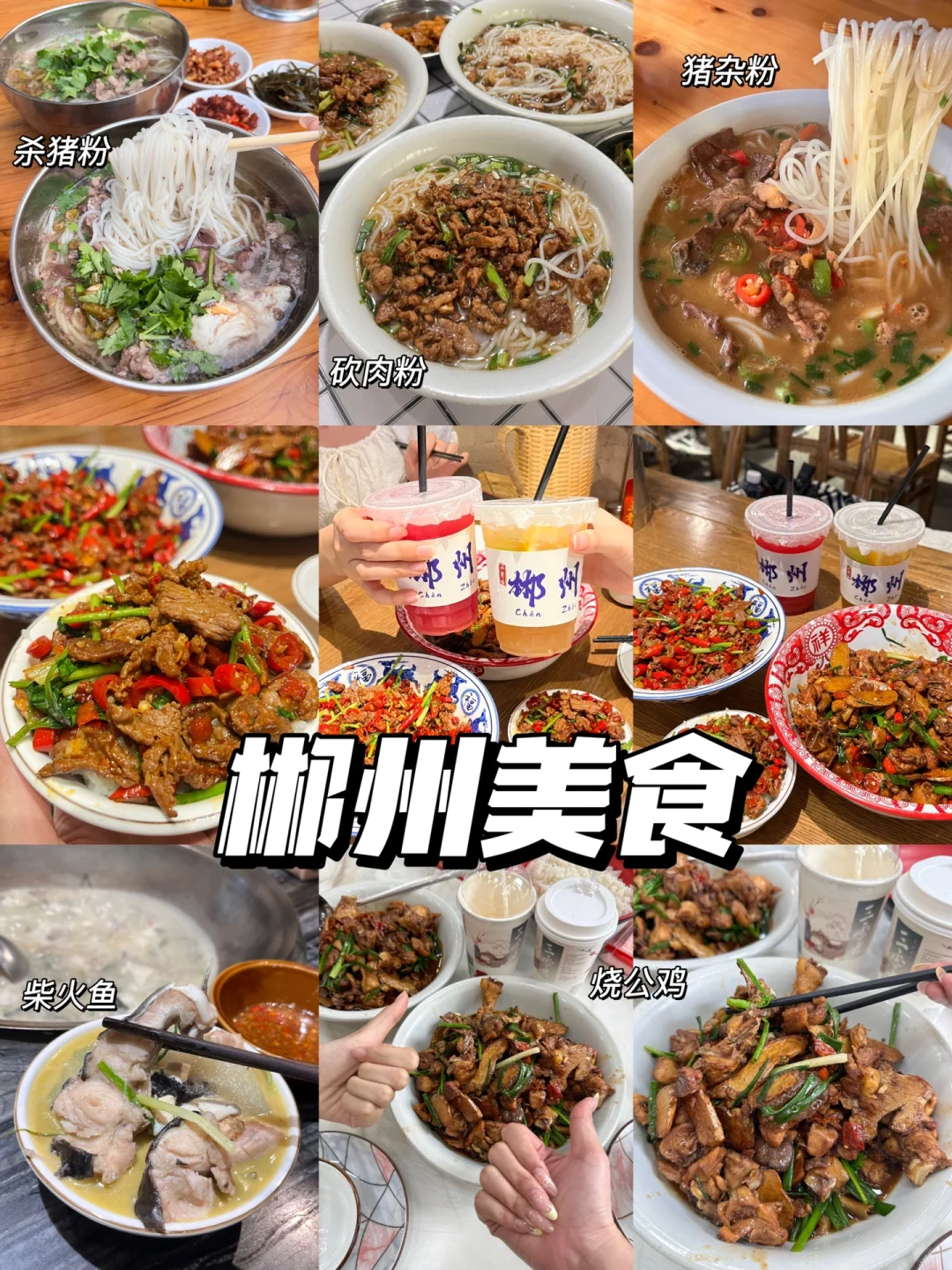 郴州美食！烧鸡公和杀猪粉是真的好吃！！！