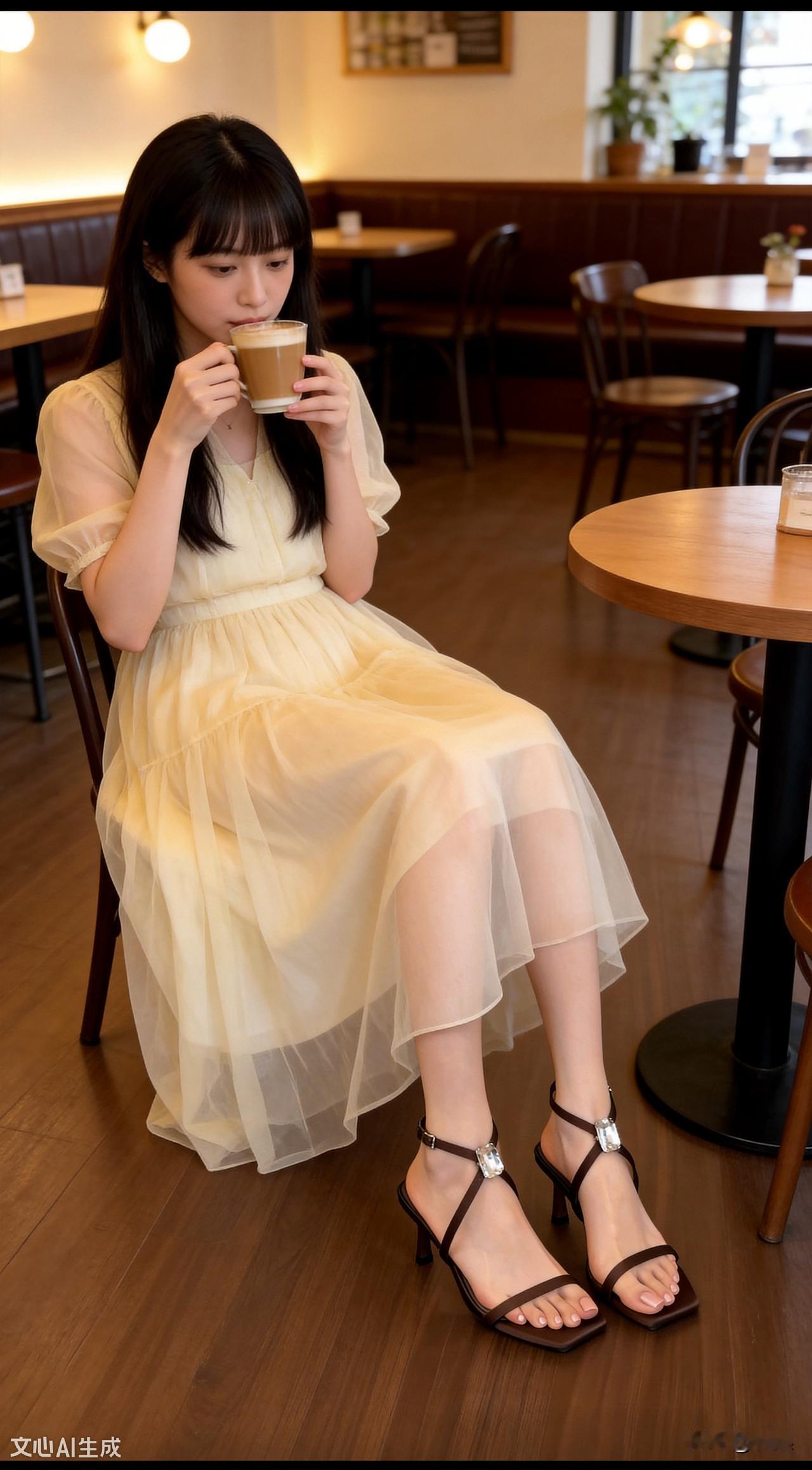 轻啜茶香，静享时光。