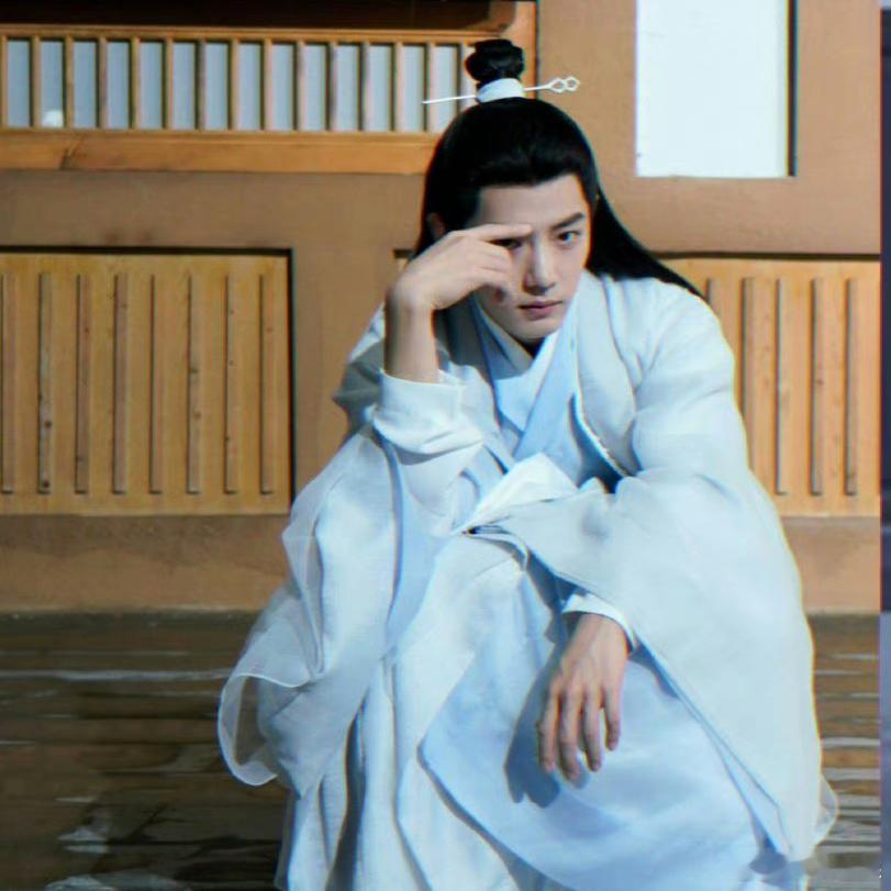 #肖战藏海传托腮梦回魏婴时影##肖战藏海眼神戏# 肖战托腮照🈶时影vs藏海vs