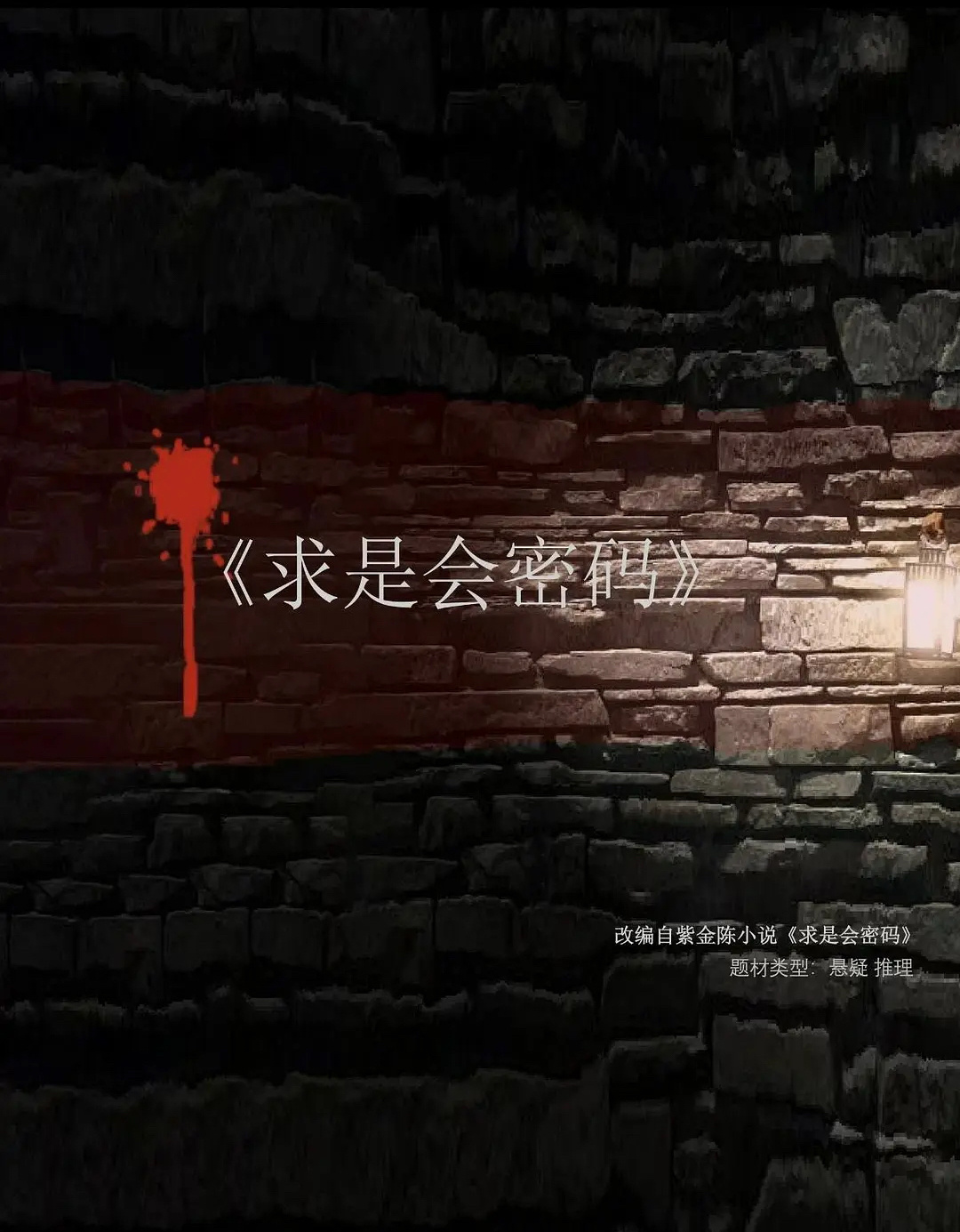 根据紫金陈小说豆瓣6.2分小说 禁忌之地  改编悬疑剧《求是会密码》正式进入选角