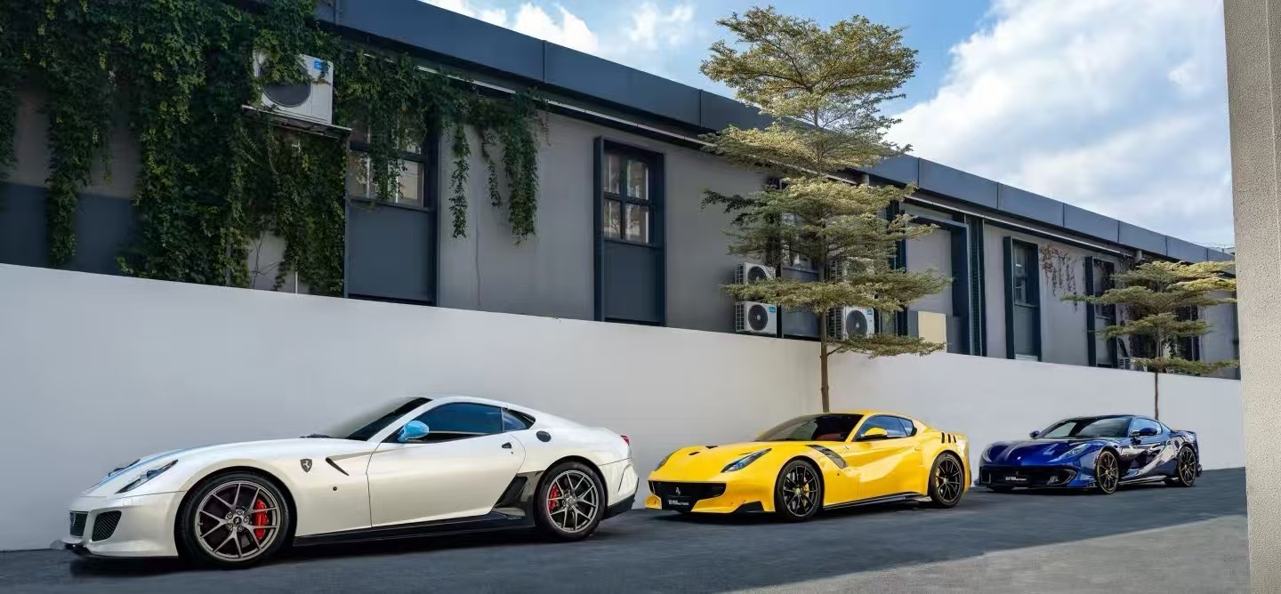 法拉利V12 自吸赛道三件套 这是跃马藏家必入的三台车 