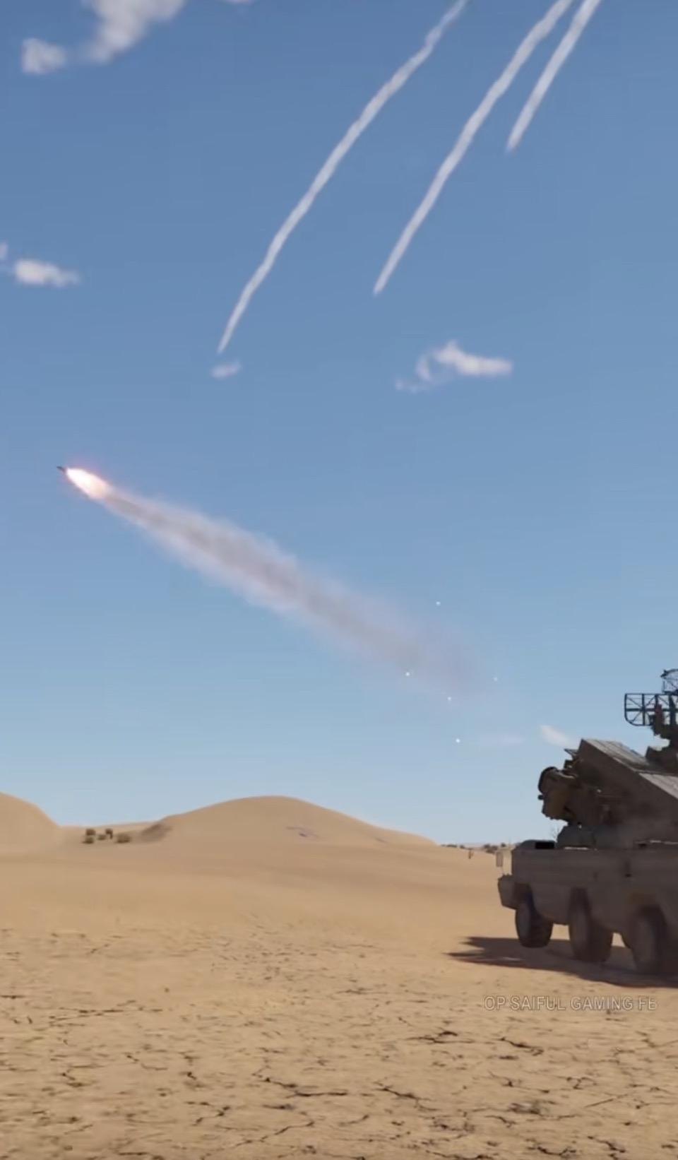 “黄蜂”防空系统以其高机动性和快速部署能力著称，常用于前线防空任务。其发射的导弹