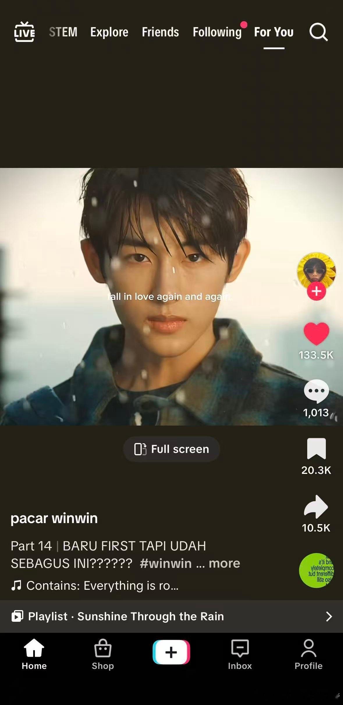 杨超越、董思成今天是太阳雨在海外已经率先破圈了，热度好高