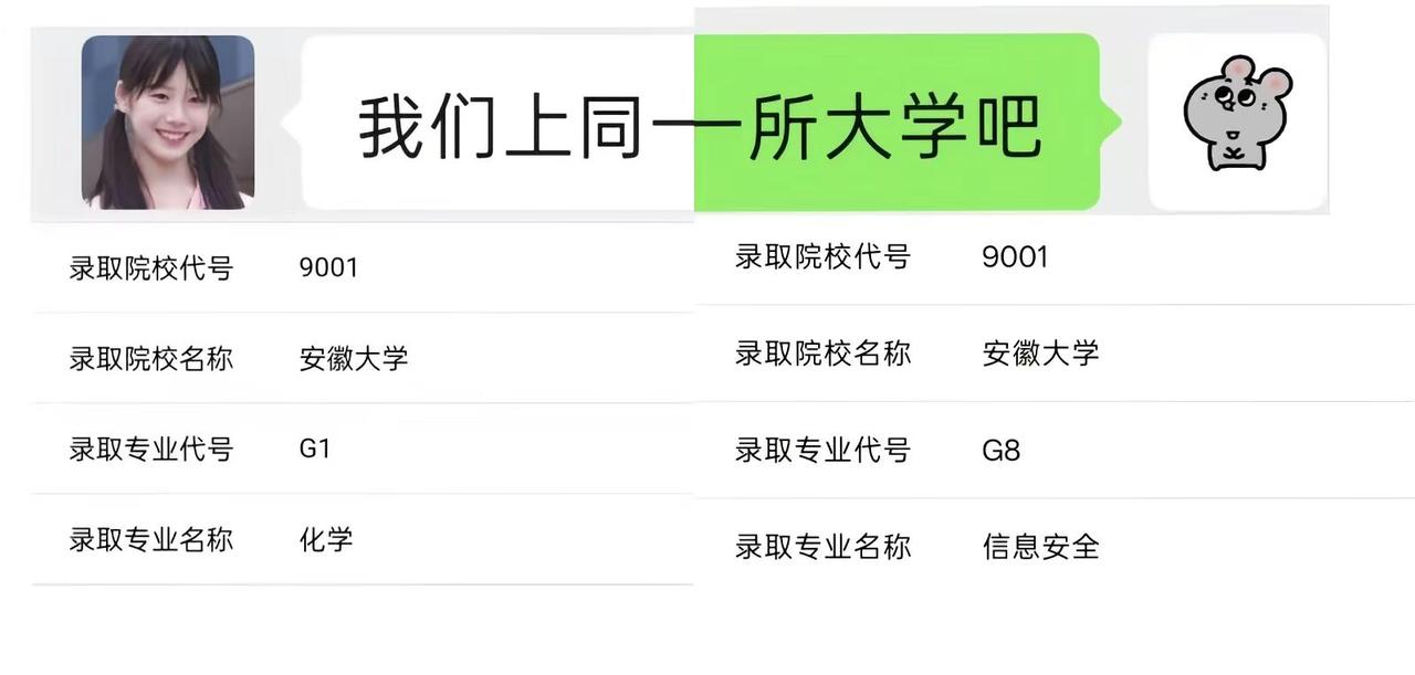 噢耶✌︎ ॑꒳ ॑✌︎。@系言 安徽大学 高考录取 大学录取结果