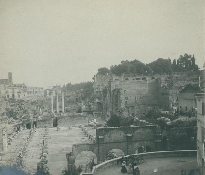 1905年的古罗马遗迹 