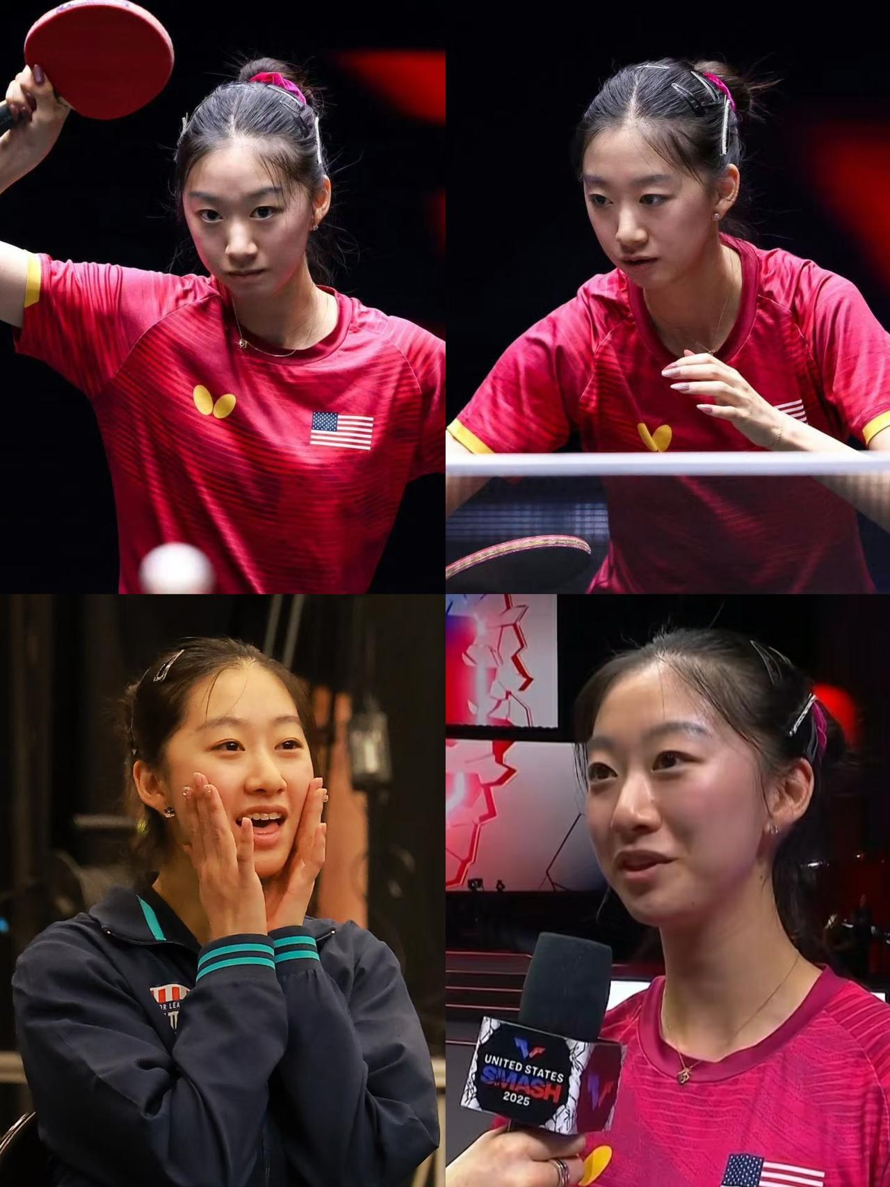 澳门世界杯蒯曼3比0赢下王艾米的这场球，赛后话题没停在比分上，反倒绕着王艾米的颜