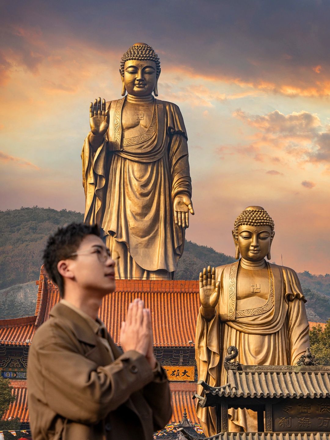 2024所求皆所愿，来感受灵山大佛的灵气‼️