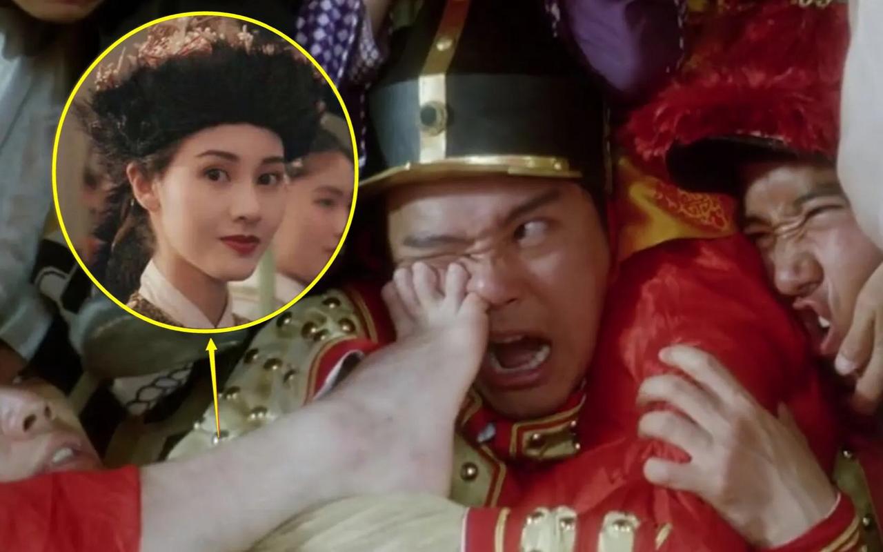 1992年，王晶拍摄《鹿鼎记》时，有一场脚趾头塞进鼻孔的戏，周星驰说：“除非是李