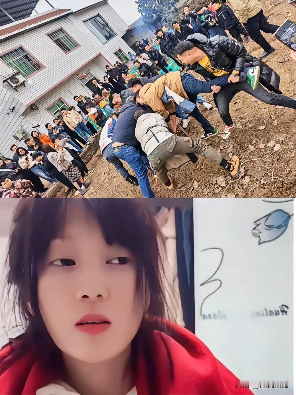 最近刷到个“魔幻”场面：
一群穿着盟可睐、古驰的老哥，
在泥地里抢着按猪，没按到