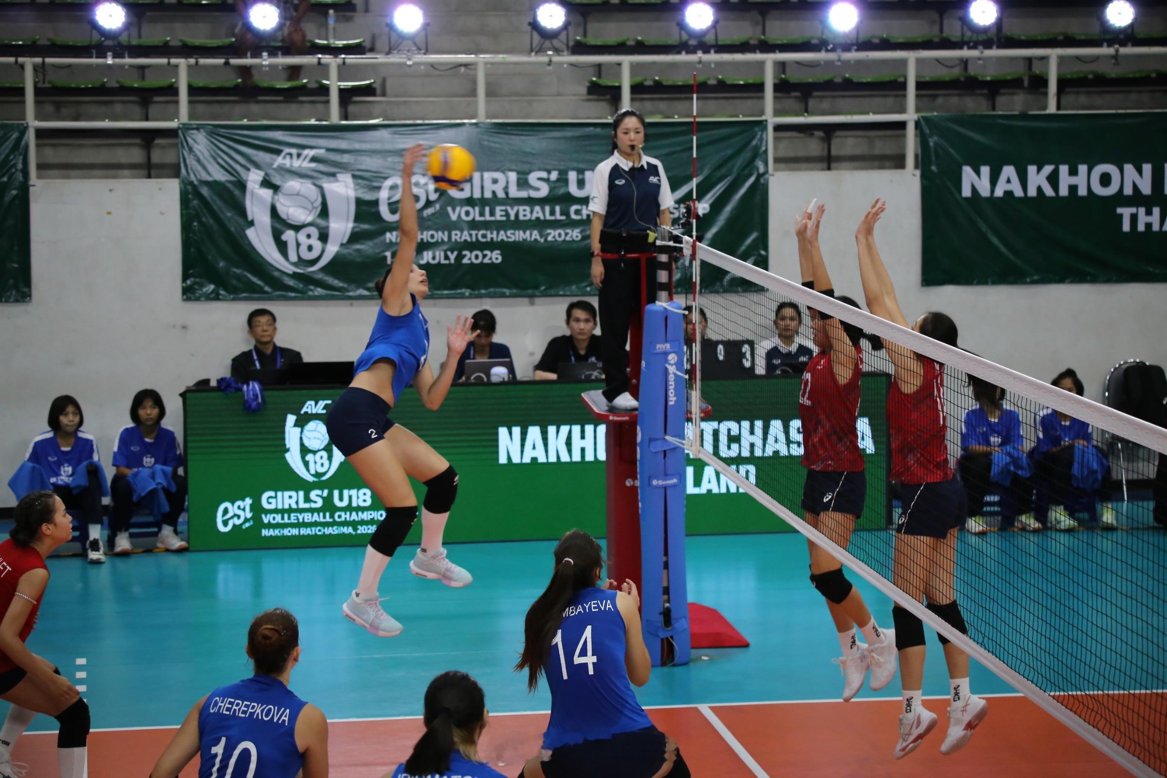 【2026U18女排亚锦赛 小组赛：中国香港0-3哈萨克斯坦】北京时间7月1日中
