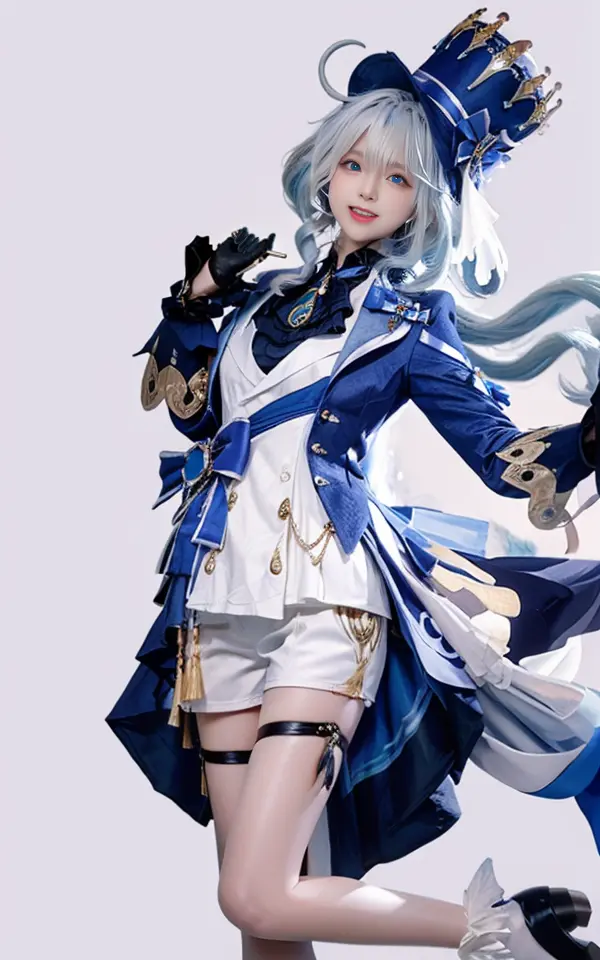 原神 芙宁娜。芙宁娜～仆人出了，芙宁娜是不是该跑远一点呢？