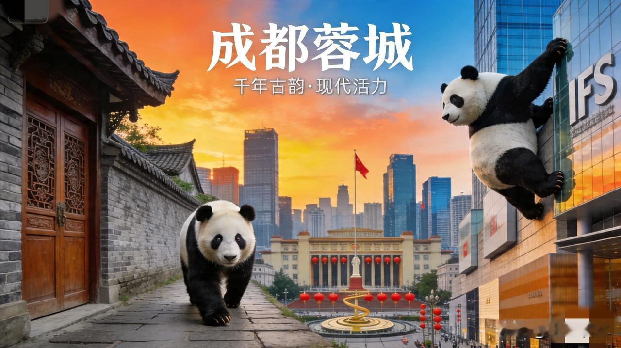 《欢迎五一来天府成都》
  成都五一打卡地 成都城市风 成都旅行文案 成都旅行必