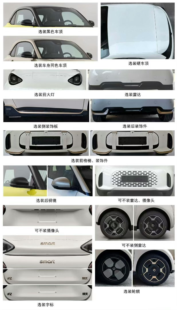 这是真正的纯电精品小车，精灵2号上了工信部，车长只有2.7米。 