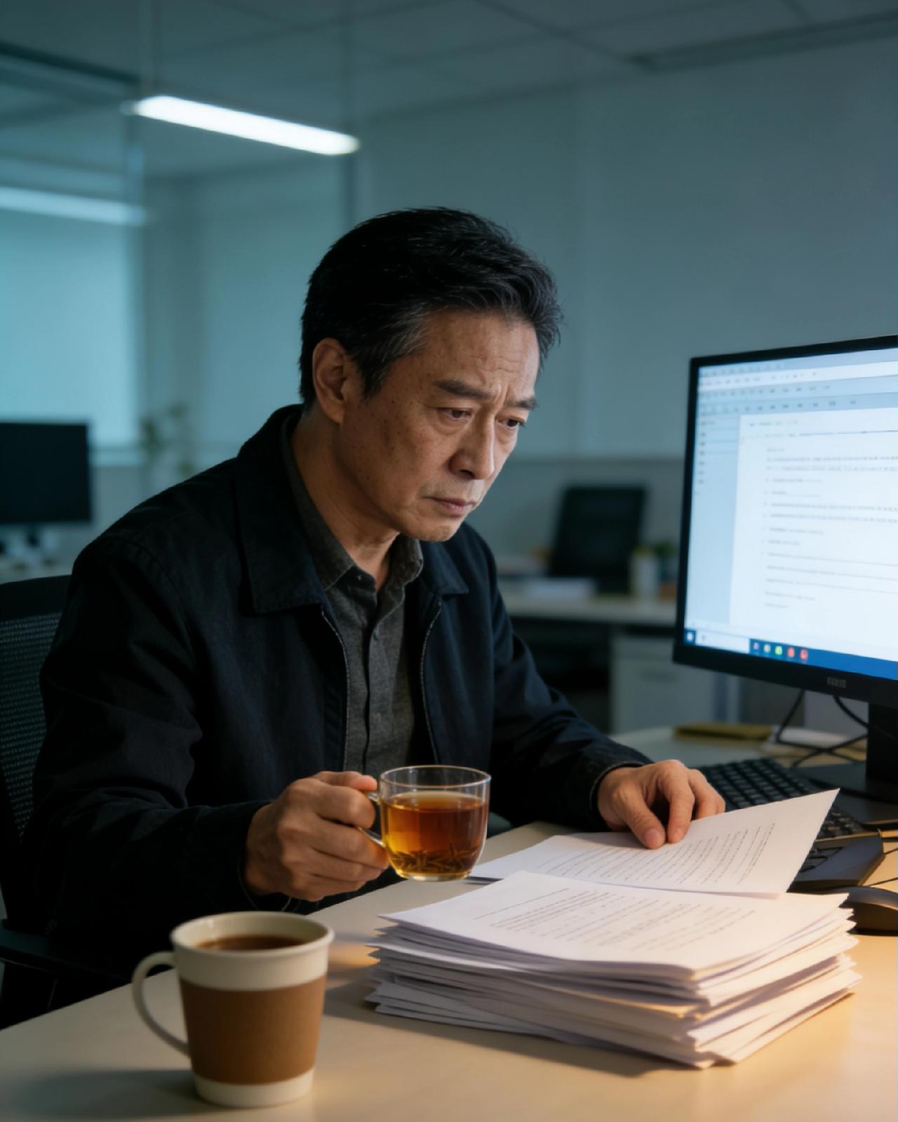 人到中年，活成了一座沉默的孤岛。不敢喊累，因为身后是盼着依靠的父母；不敢失业，因