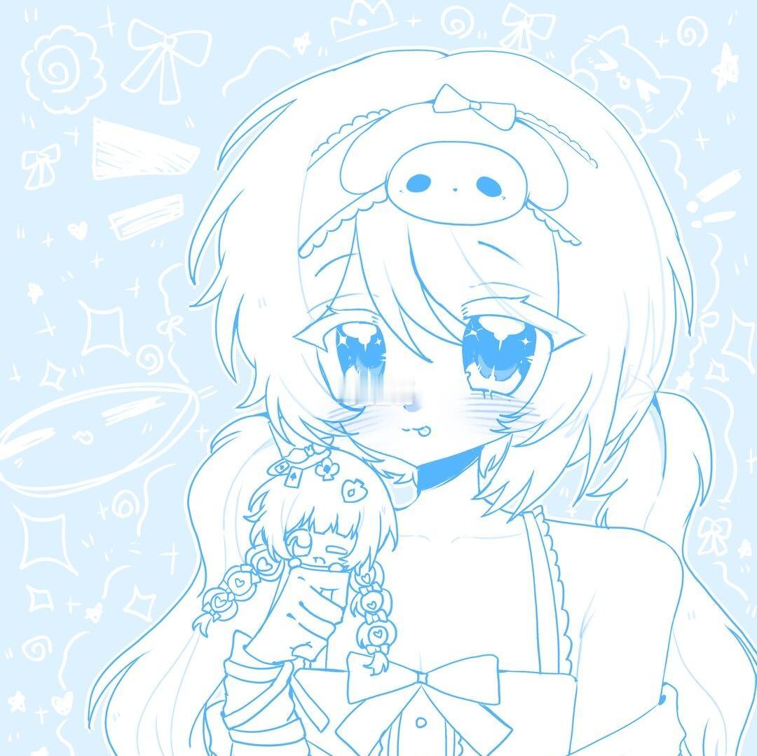 ⁺*+ ^⌯𖥦⌯^੭ ❄️*
淡淡的 蓝蓝的雪落嘉音