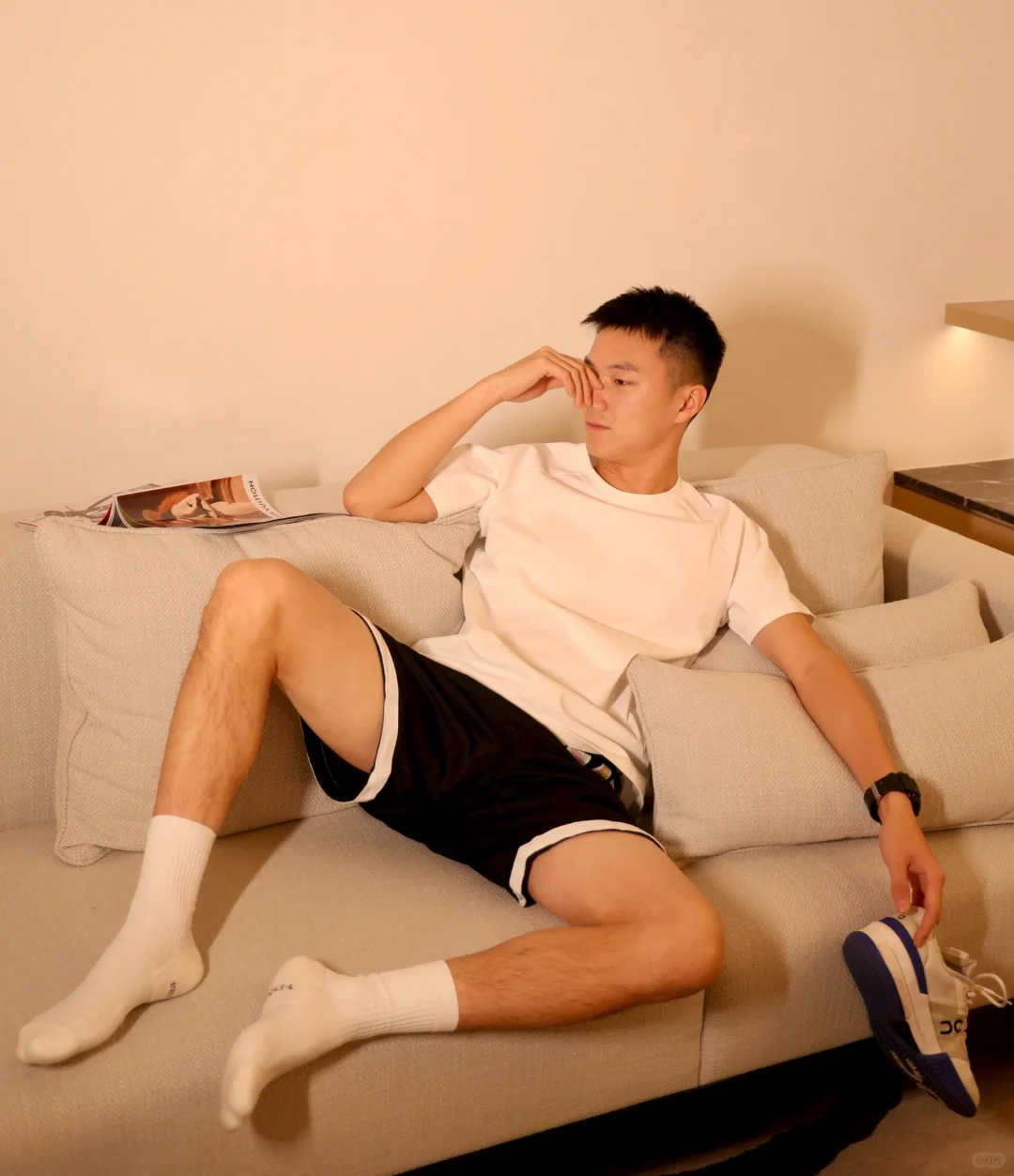 你喜欢在沙发上