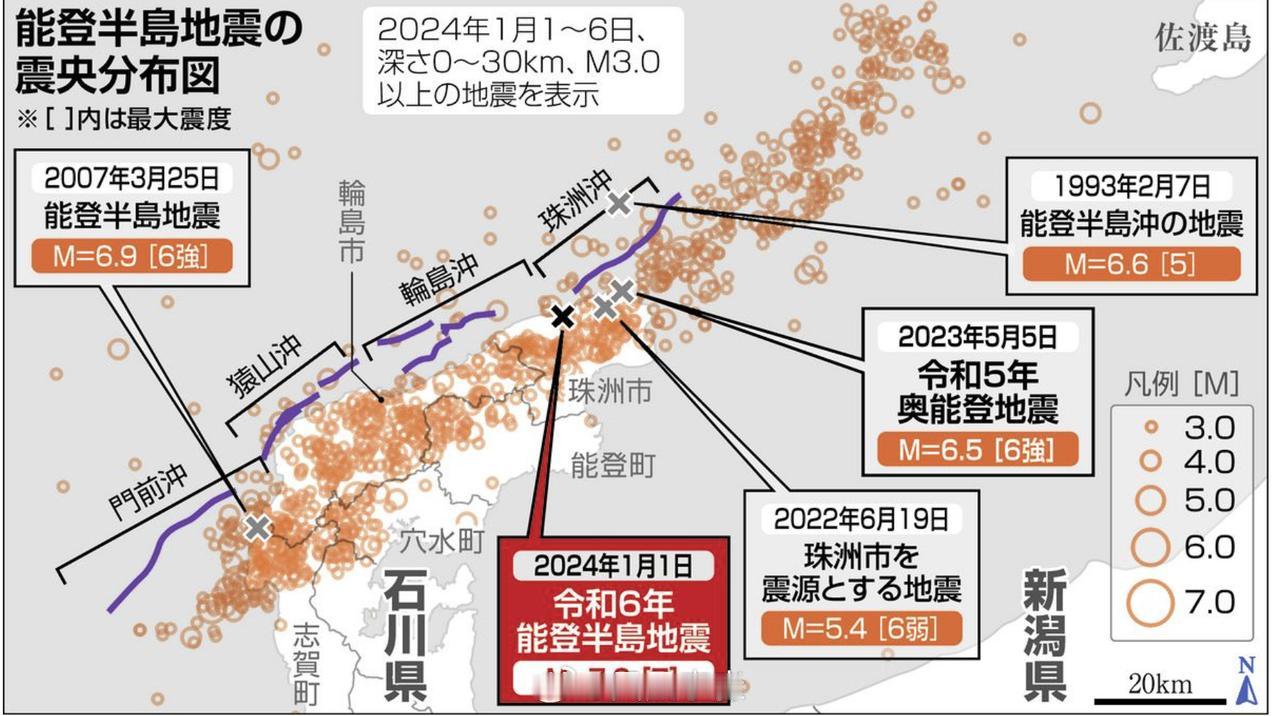 余震，1200多次，触目惊心。 我们采访的日本地震专家说，“三千年、四千年才会动