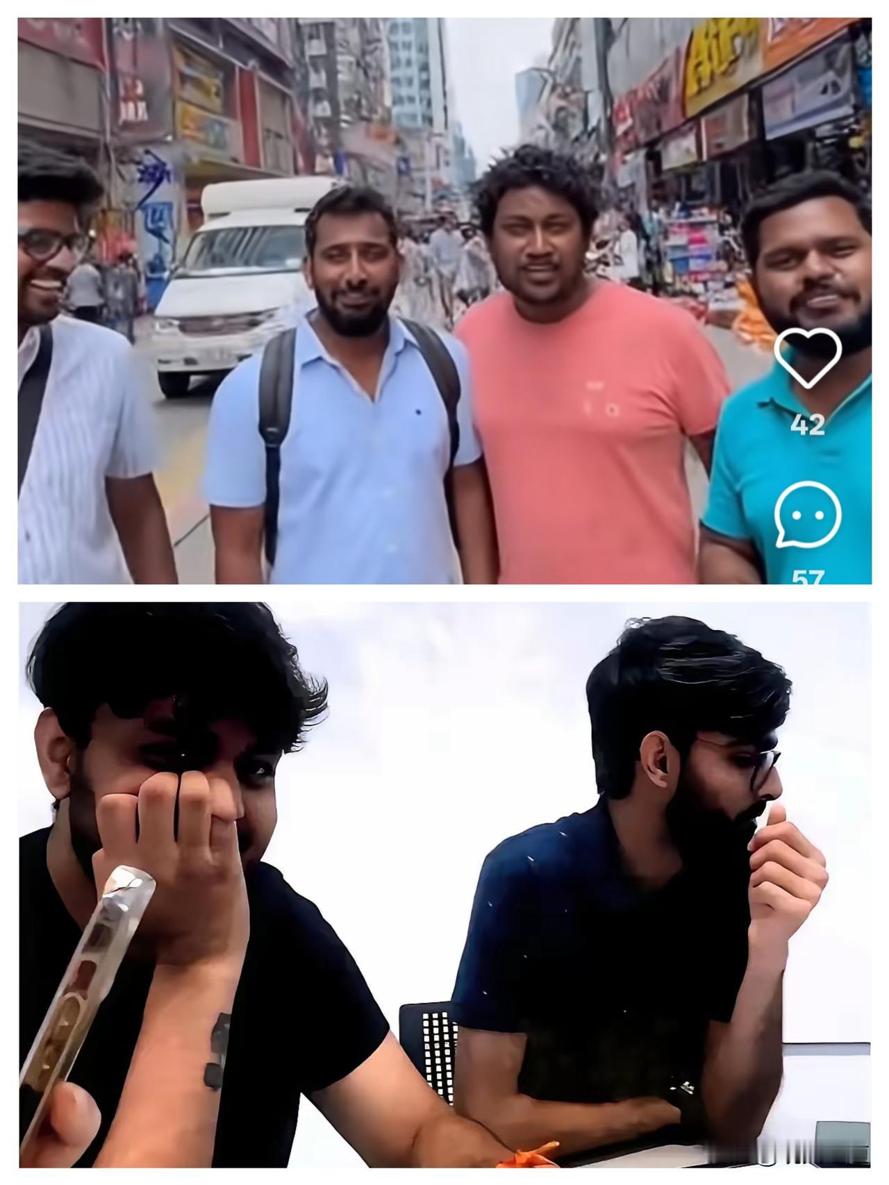 在中国的印度人开始慌了，感觉天塌了。
深圳这波操作也太顶了！37家印度人注册的空