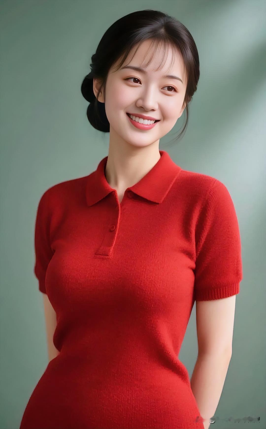 发现美红衣似火，笑靥如花，温柔了岁月，惊艳了时光。
