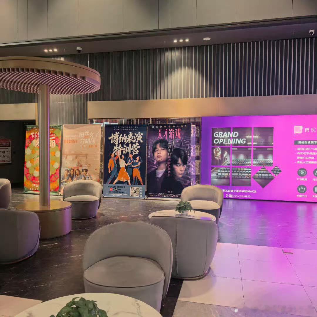 丁禹兮天才游戏票房破5000w，线下海报有了，导演代表作也加上了