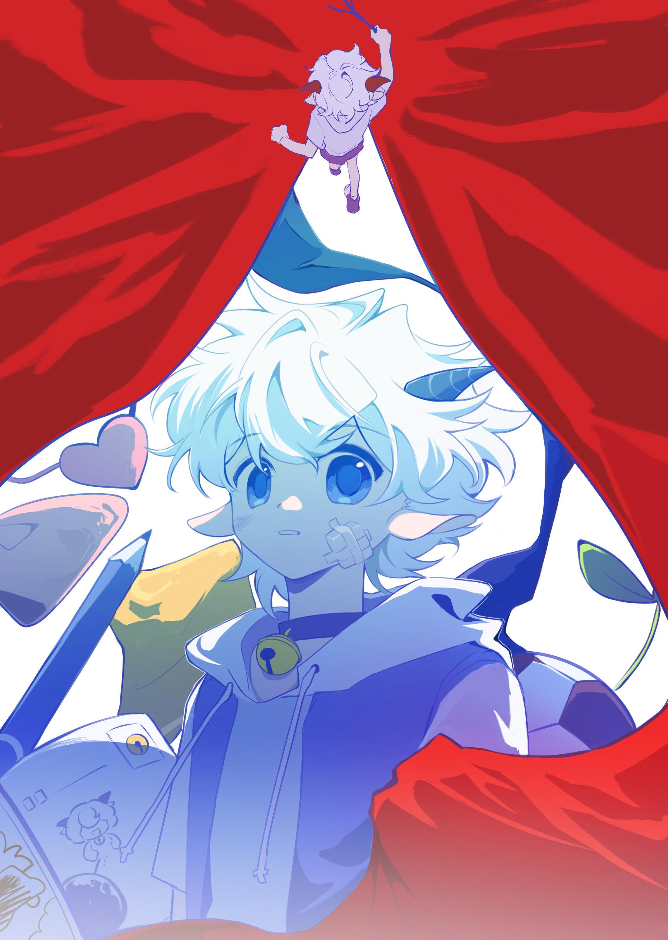 划开幕布的是曾经的你，手拿木棍也快乐无忧 幕布背后，你要守护的人都在你...