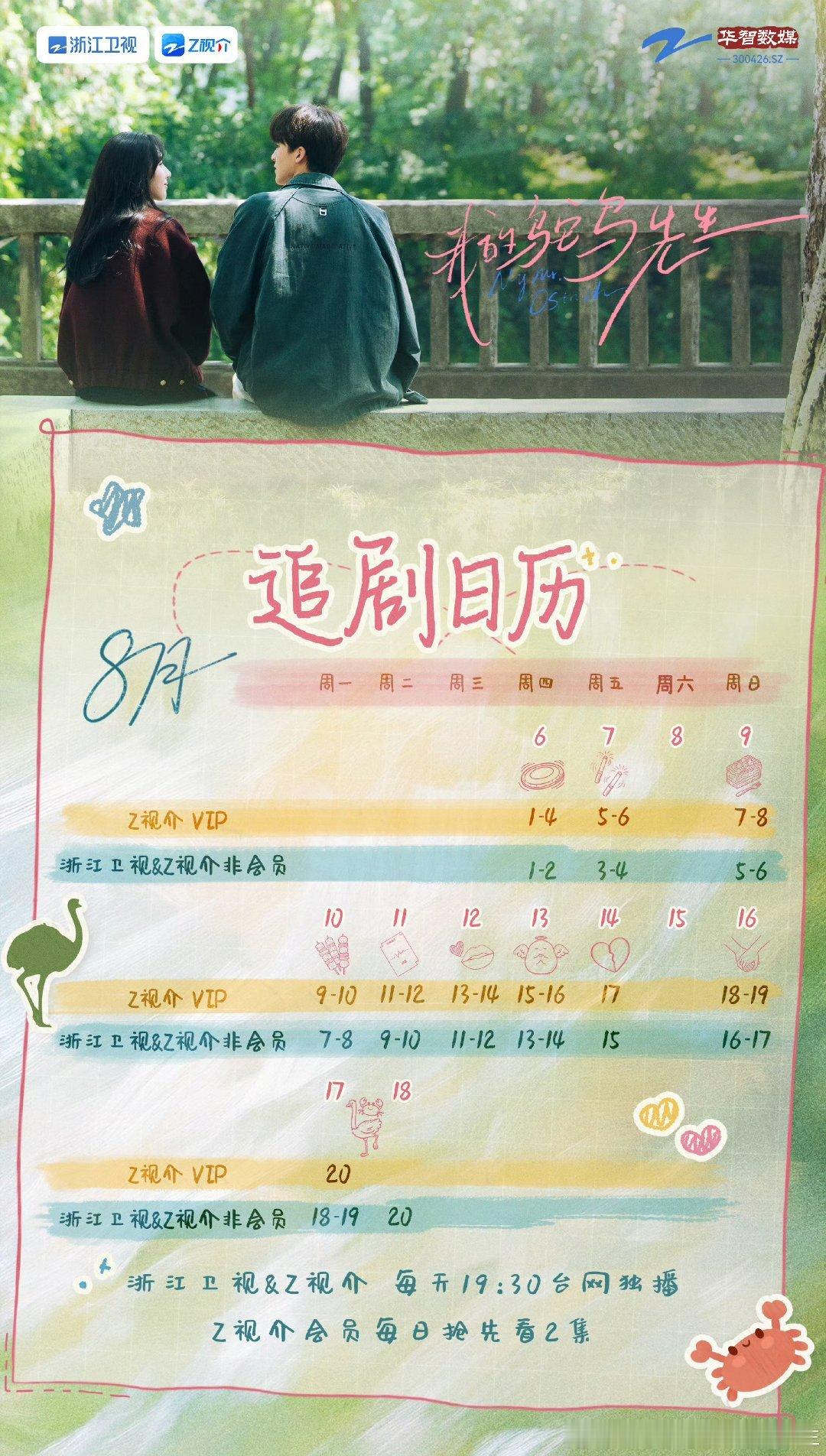 苏晓彤何洛洛这个新剧鸵鸟先生居然在z视介播 这软件卸载八百年了 这两天抖音一直刷