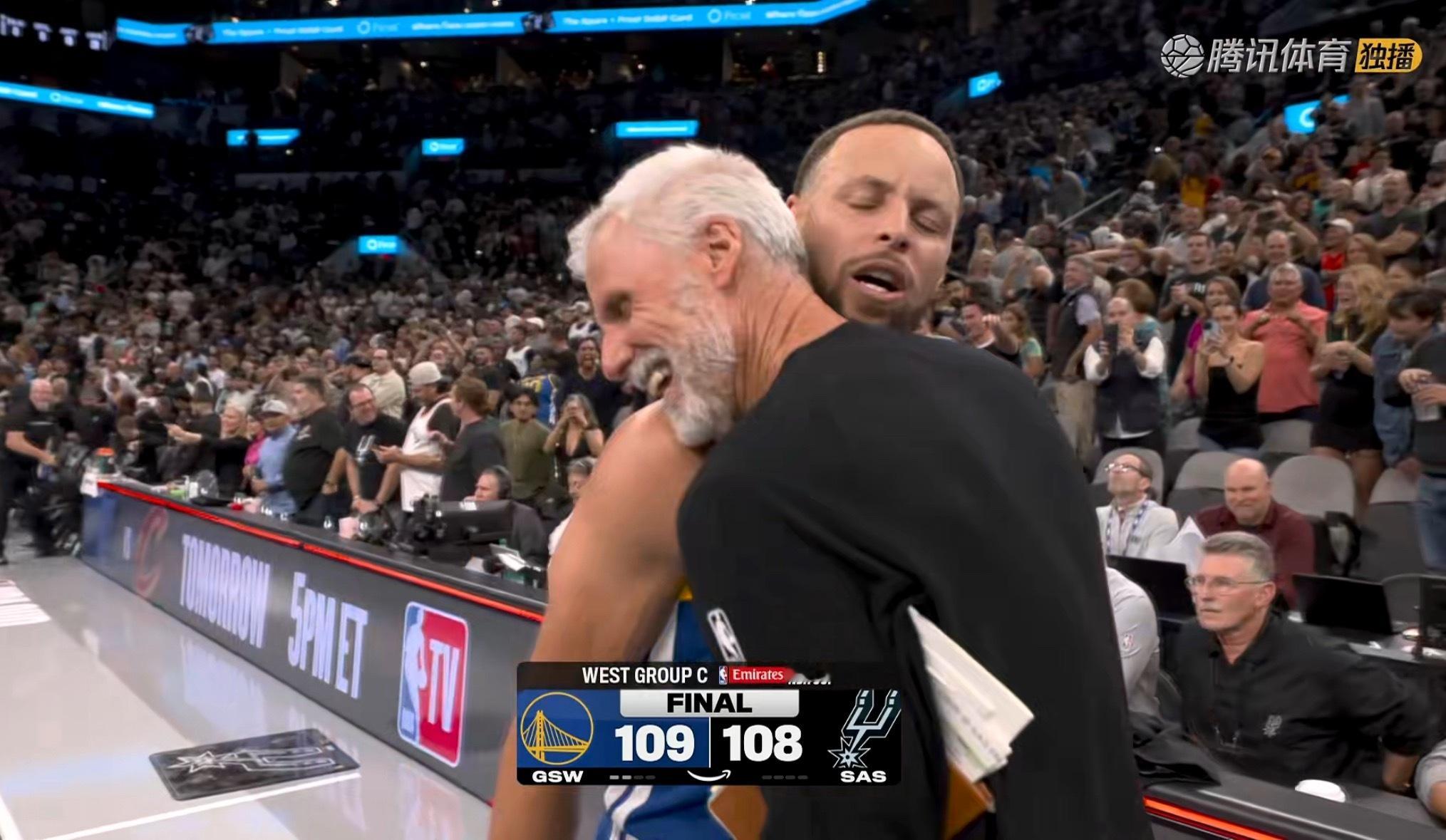 福克斯绝杀不中，勇士1分险胜。 