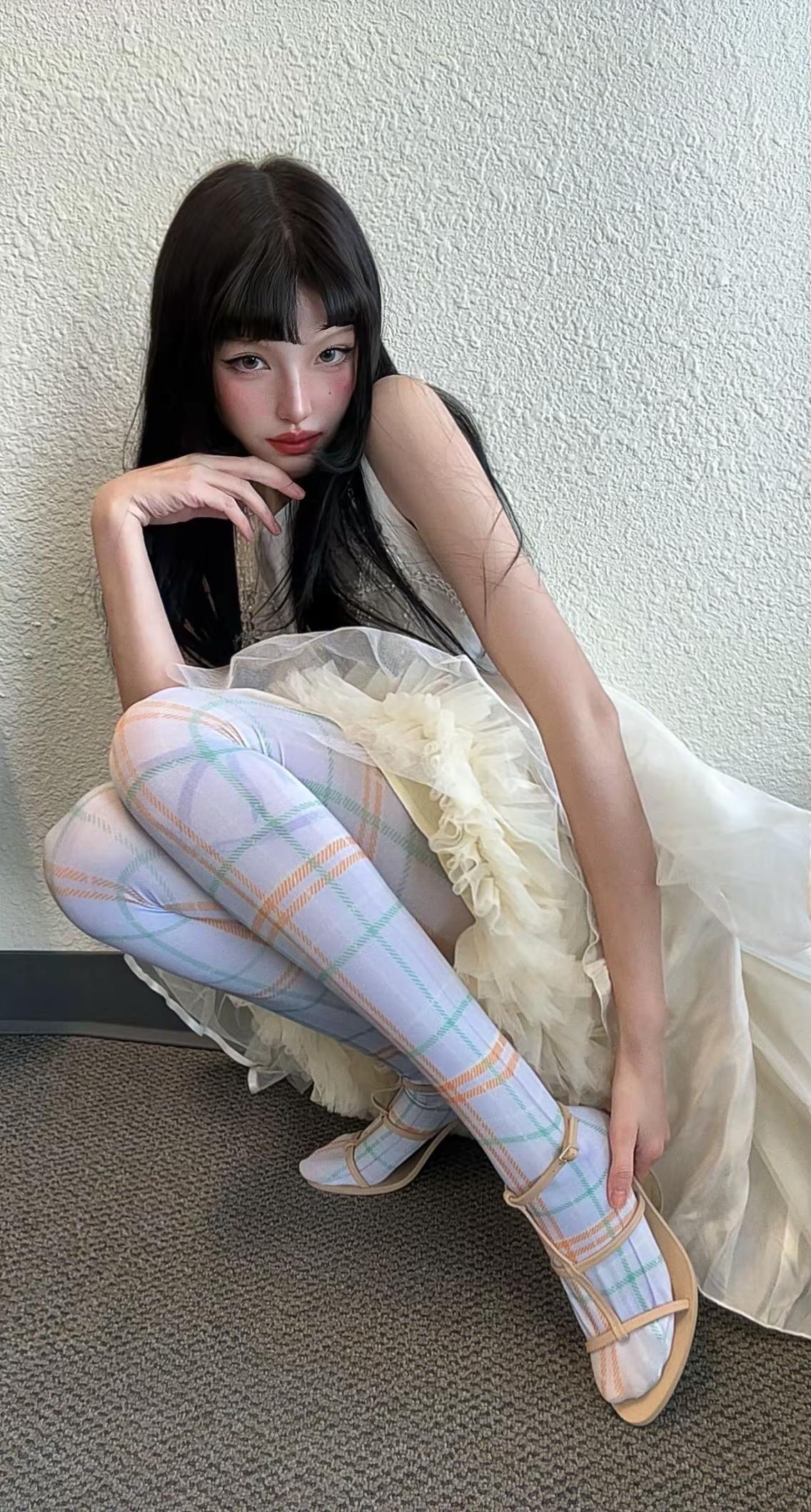 格纹。无法拒绝温柔感小裙子 创作者中心 创作灵感