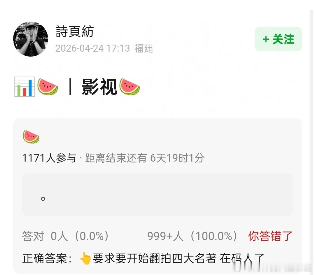 网传⬆️要求翻拍四大名著，第一个传出阵容的是《红楼梦》，这个阵容...导演：郑晓