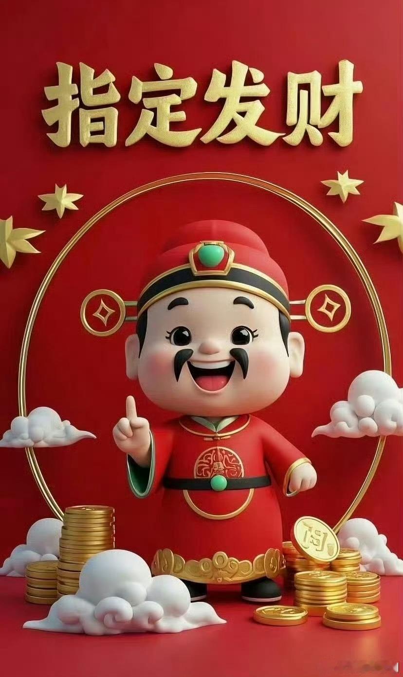 早上好呀家人们！财富养成计划，启动啦！都说早起的鸟儿有虫吃，咱们就是早起的铁铁有