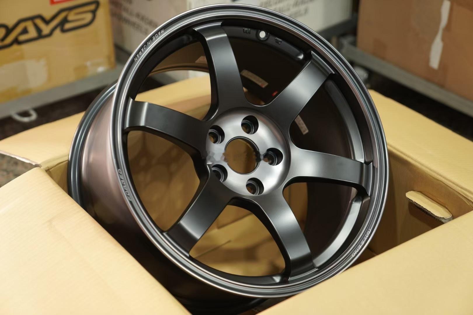 日本Rays TE37Saga Sl M-Spec锻造轮毂🈴丰田GR Supr