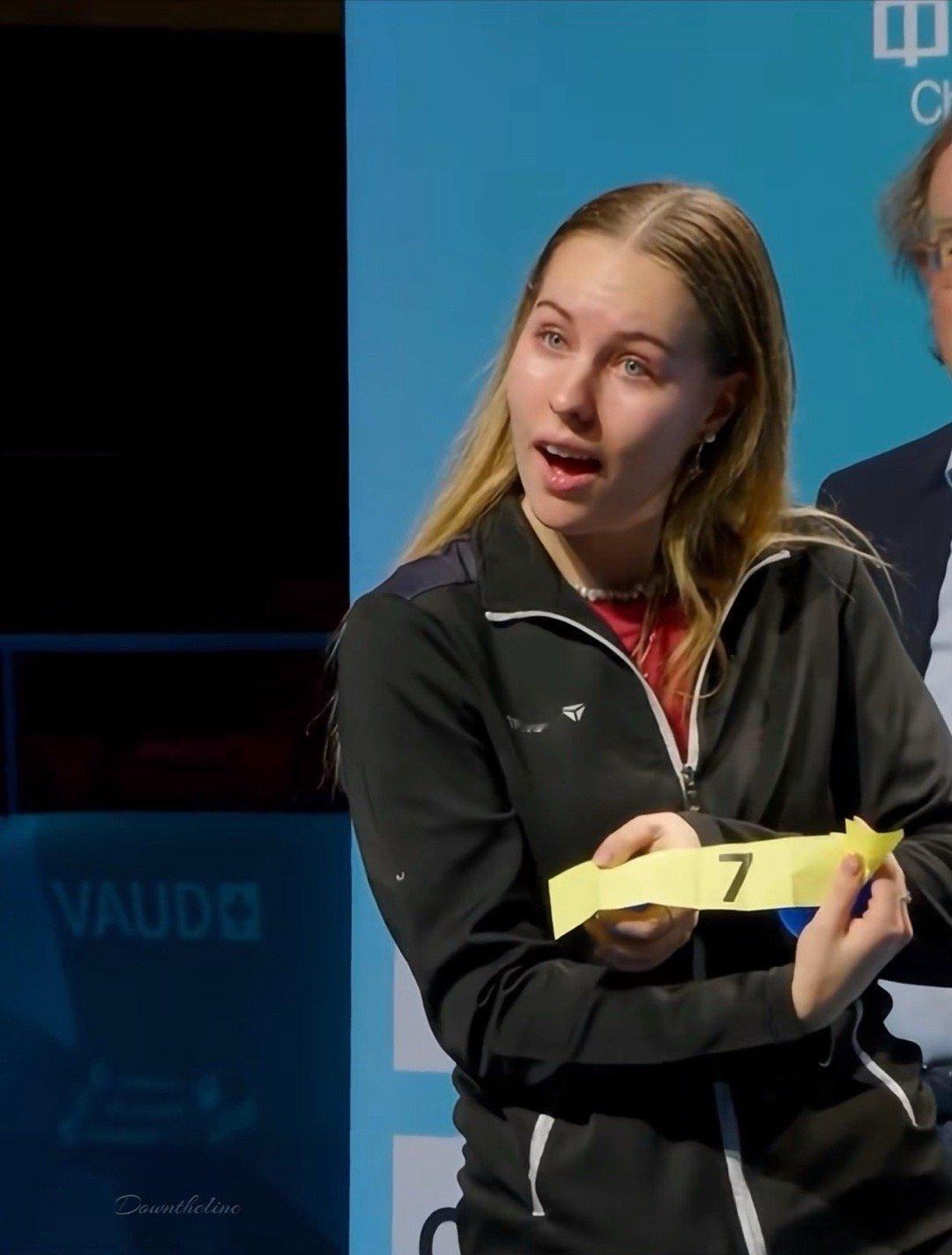 欧洲16强的签都是自己抽的单晓娜给自己抽了温特考夫曼给自己抽了韩莹老高没抽到大伦