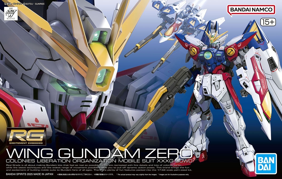 RG 1/144 飞翼高达零式封绘公开：9月27日发售、4200日元高达模型[超