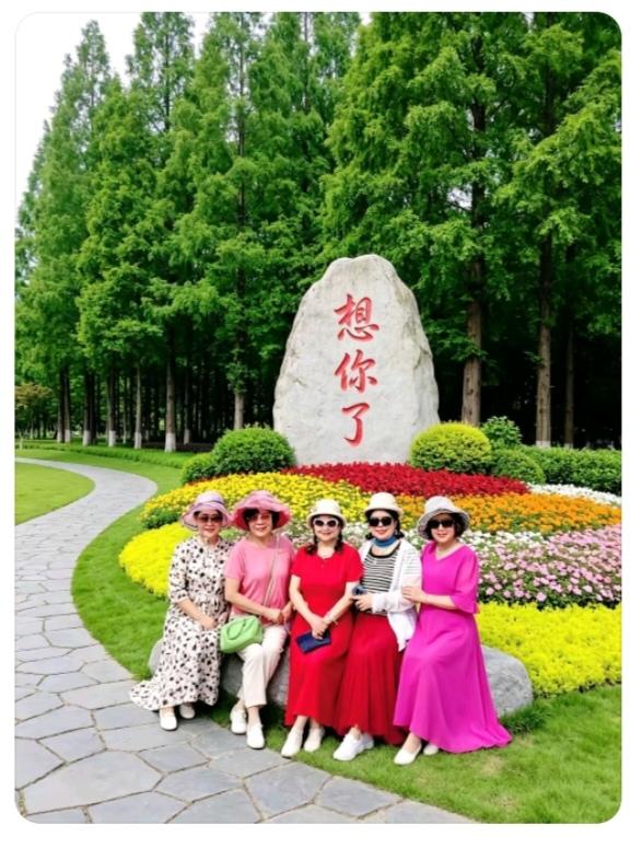 “闺蜜”之间
退休之后没事干；
五个姐妹常相聚；
最多时候广场舞；
偶尔外出也旅