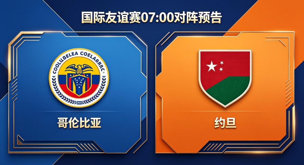 南美劲旅遇世界杯新军，强度与韧性定走向🔴🔵 哥伦比亚：4-2-3-1 控压，