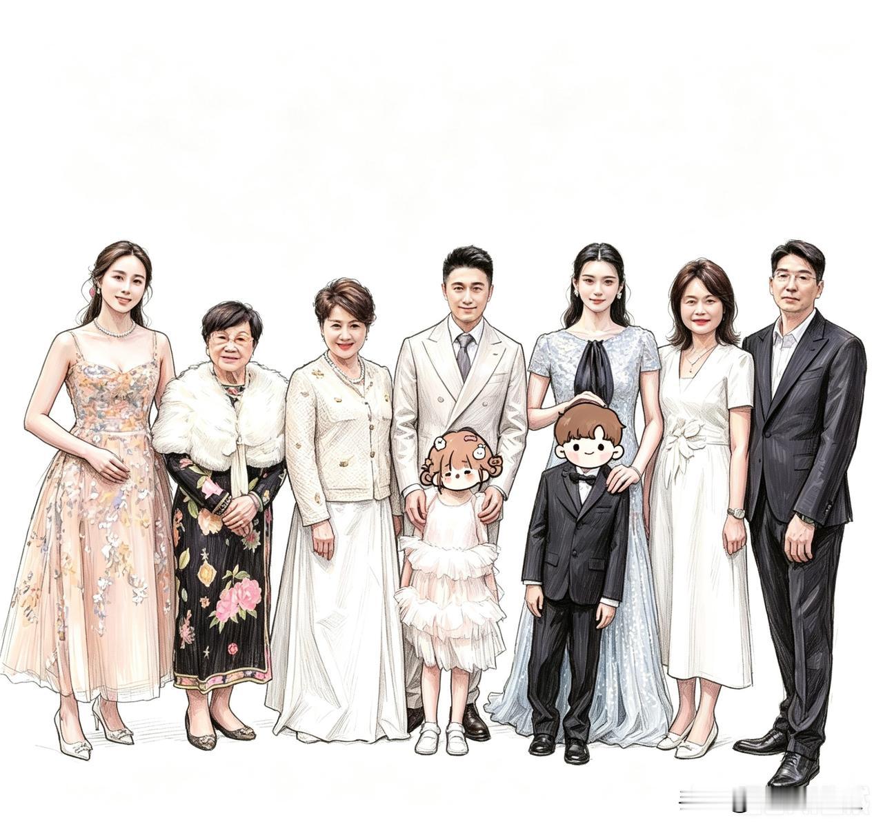 梁安琪妈妈罕现身，八十多岁依旧雍容华贵，和四太长得很像
 
何猷君与奚梦瑶法国补