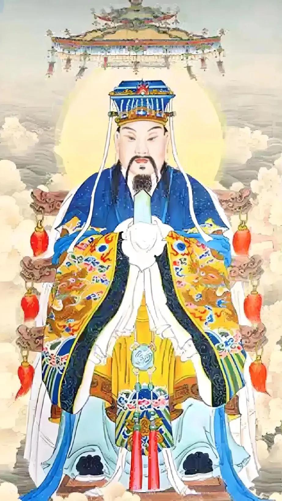 《长生大帝颂》
 原创
霄府尊神掌寿昌，
雷霆布道护穹苍。
先天元炁凝真圣，
广