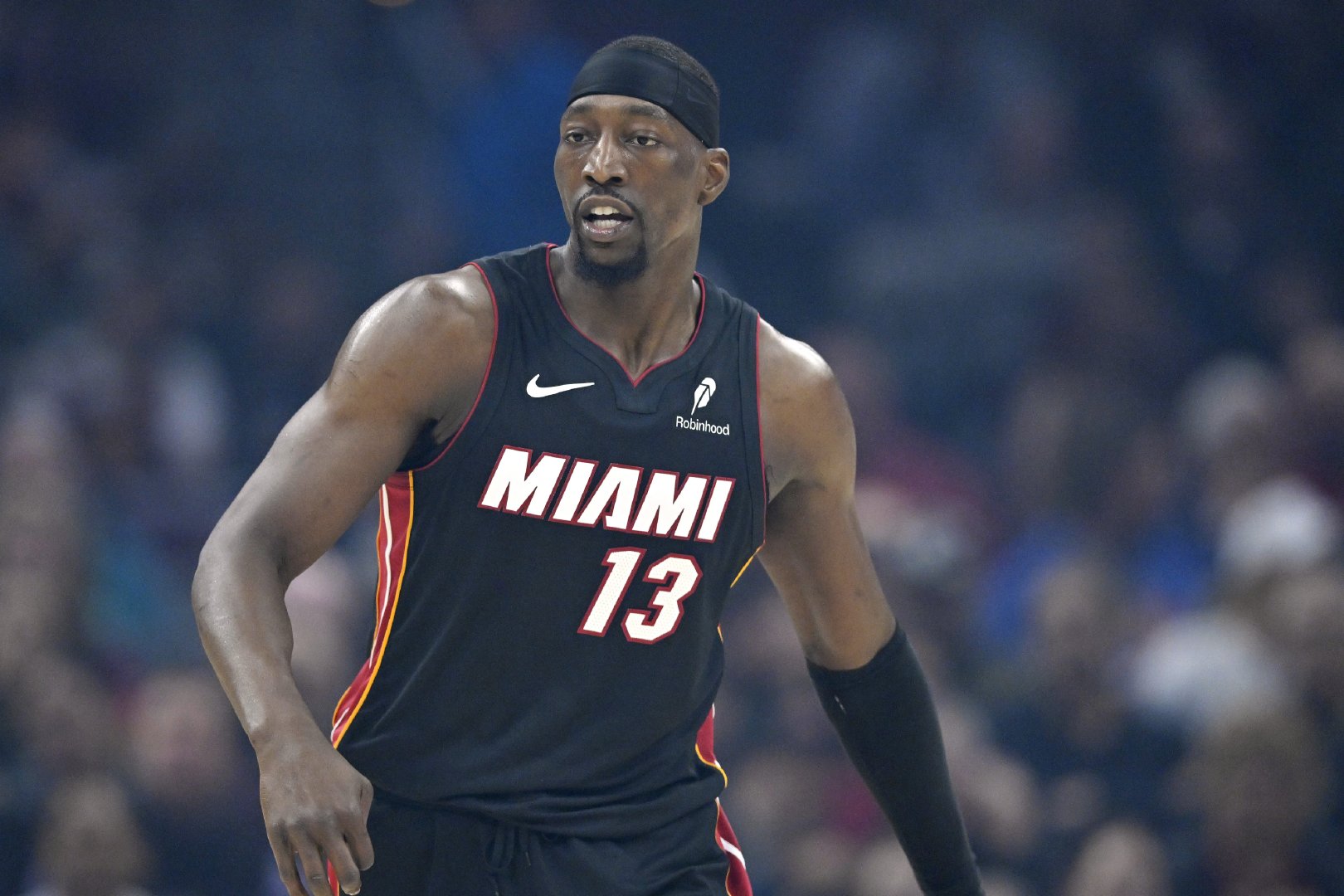 #阿德巴约战奇才放话再罚40球#热火明日主场迎战奇才，当被问到会不会担心他们打得