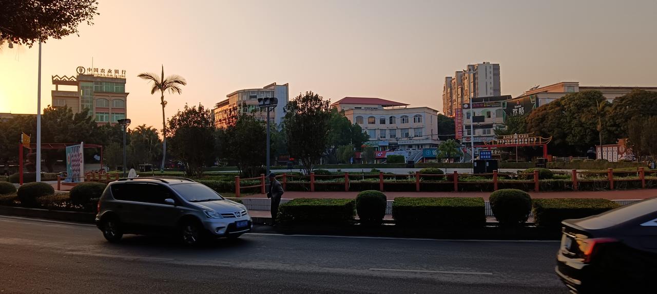 漳州市长泰区圆池——夕阳刚落