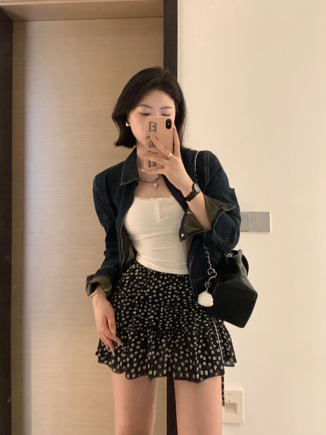 165/120 微胖穿搭 正肩牛仔外套我悟了！