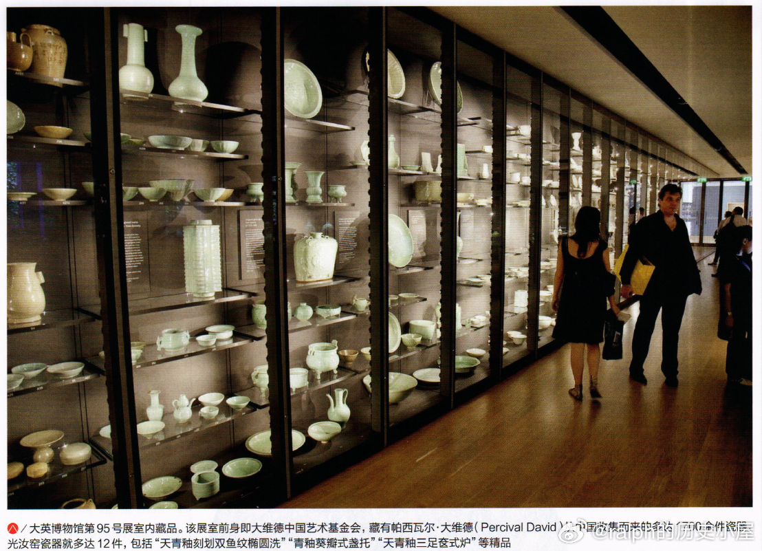 大英博物馆第95号展室内藏品历史影像