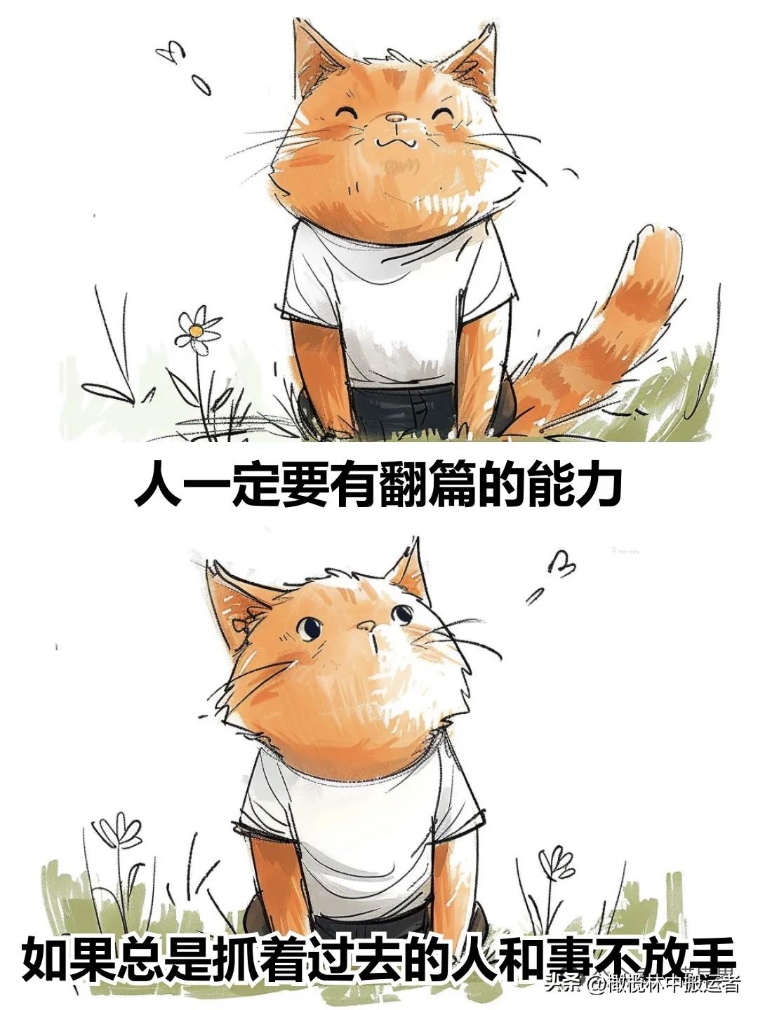 治愈漫画 I 有一种了不起的能力，叫“及时翻篇”漫画治愈自己 便携式治愈漫画 漫