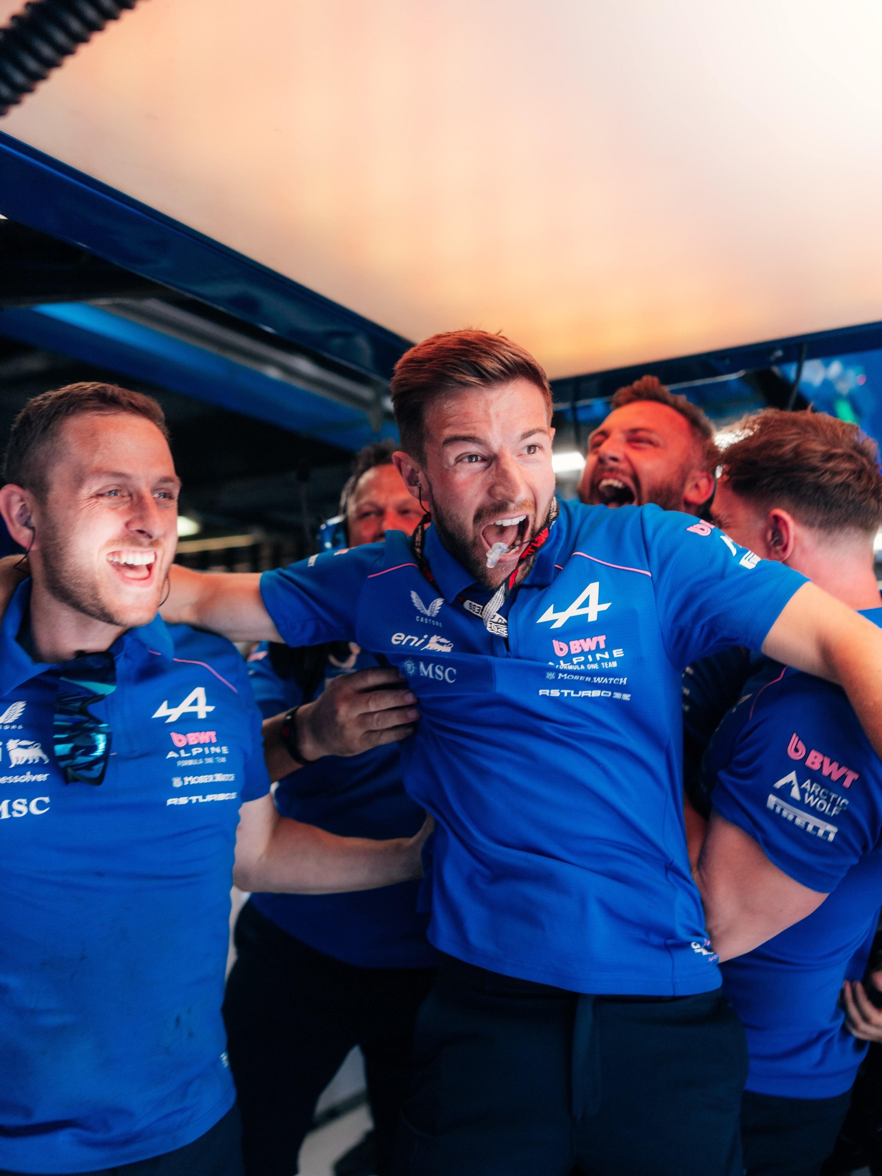 每一个人都为之疯狂是的我们做到了！F1[超话]加斯利生涯首杆2026F1意大利大